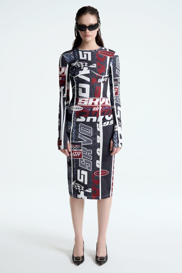 Платье SPEED UP [макси]