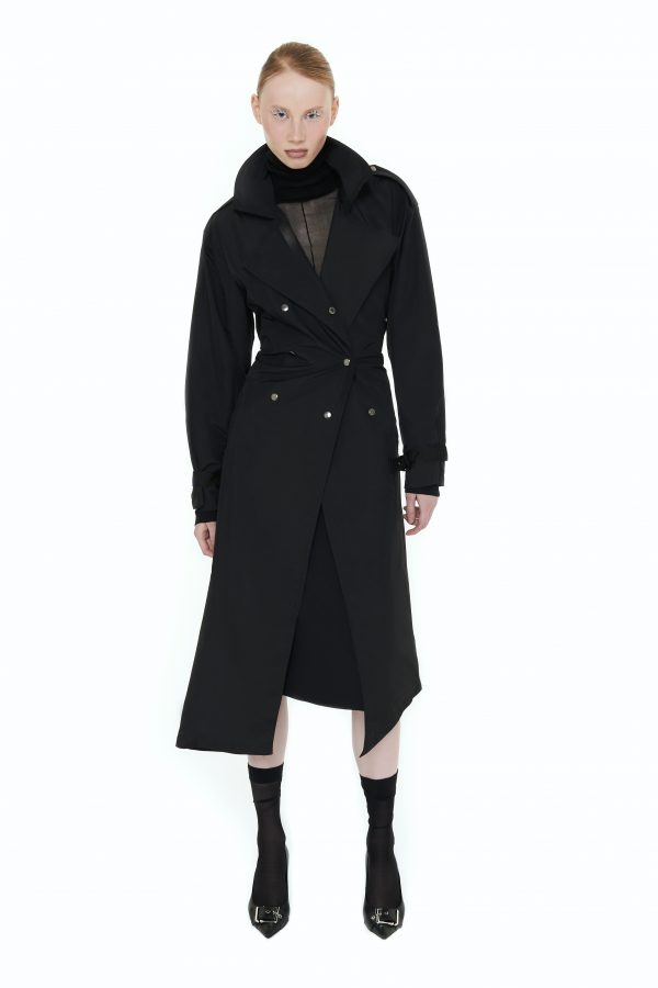 Асимметричный плащ AGENT SKVO