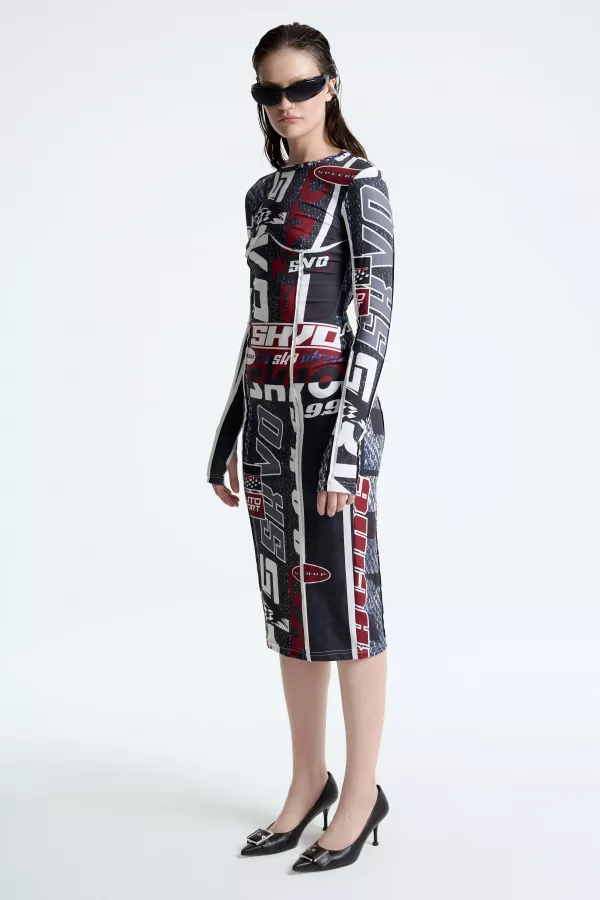 Платье SPEED UP [макси]