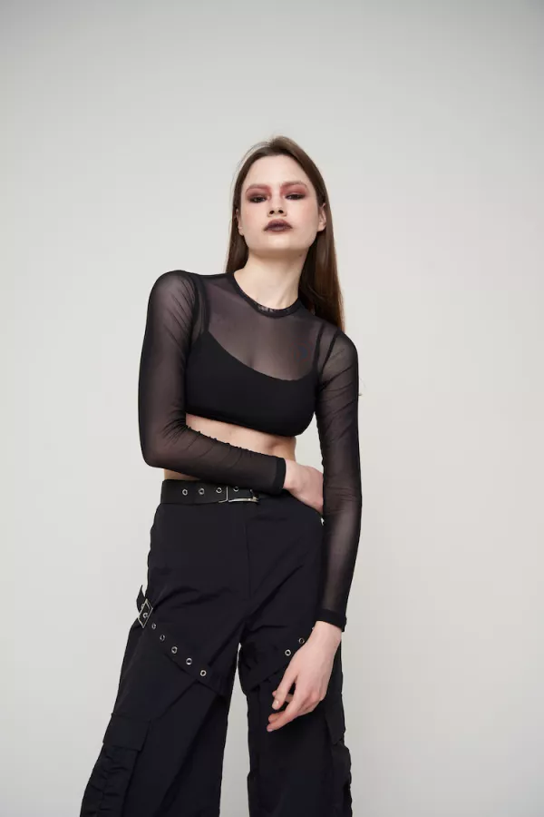 Кроп-лонгслив EASY